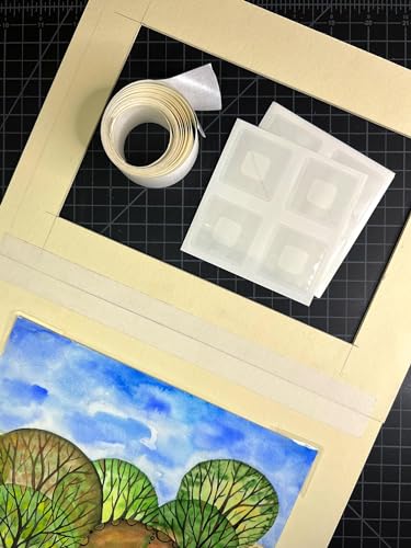 Self Adhesive Polypropylene Mounting Corners (2 Count)