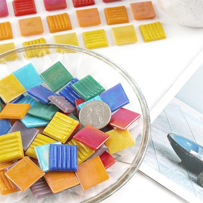 Vitreous Mosaic Tiles for Crafts Bulk (2.2 pound(s))