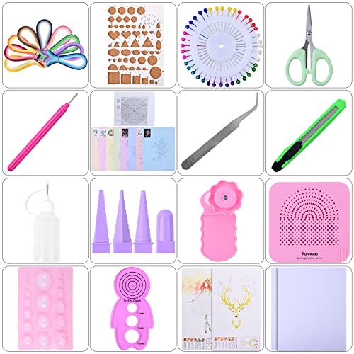 Beginner Paper Quilling Kit with 5mm Strips