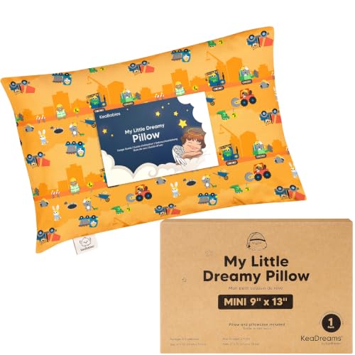 Mini Toddler Pillow with Pillowcase