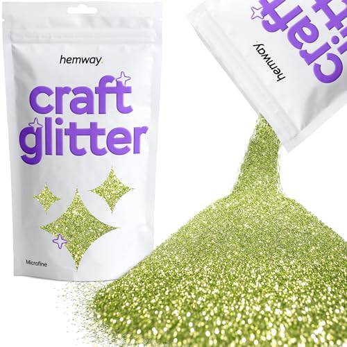 Craft Glitter Olive Green 100g Microfine Glitter (3.5 Ounce)