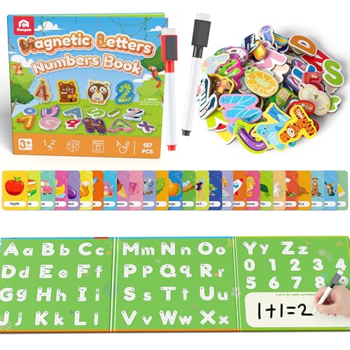 Magnetic Letters and Numbers (88 Count)