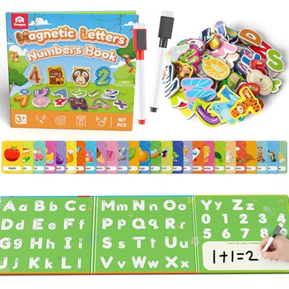 Magnetic Letters and Numbers (88 Count)