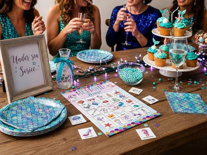 Mermaid Bingo Game (33 Count)