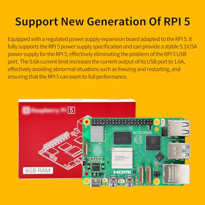 6DOF Robotic Arm for Raspberry Pi5