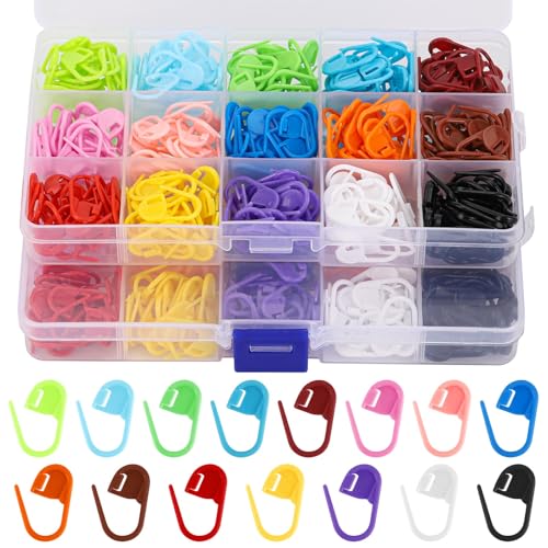 600Pcs Stitch Markers for Crocheting (600 Count)
