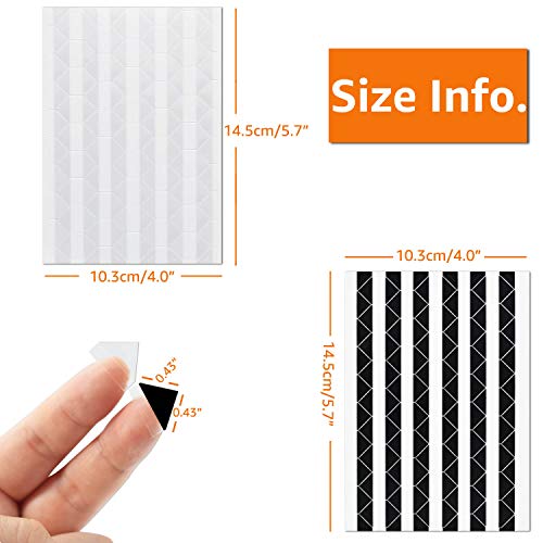 2244 Count Photo Mounting Corner Stickers Self Adhesive for Scrapbooking Photo Album Diary DIY Craft