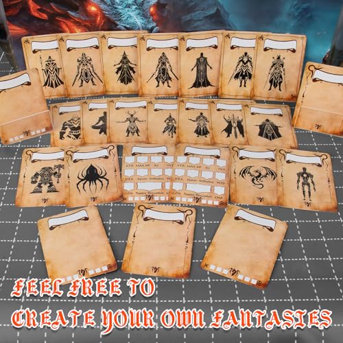 DND Initiative&Combat Tracker Set