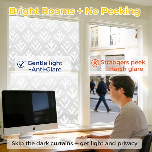 Window Privacy Film Decorative Non