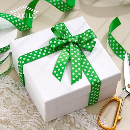 Polka Dot Grosgrain Ribbon 5