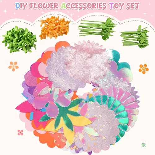 DIY Fabric Flower Bouquets Toys Accessories