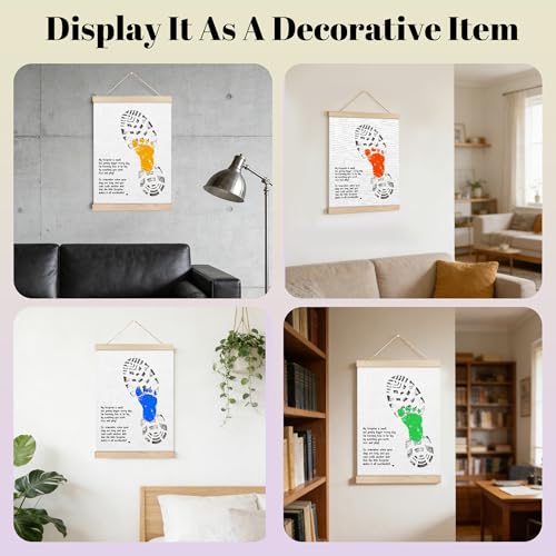 Fathers Day Footprint Art Kit