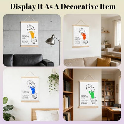 Fathers Day Footprint Art Kit