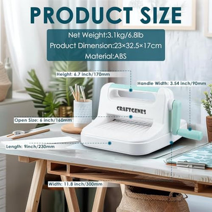 6 Inch Manual Die Cutting and Embossing Machine for Card Making