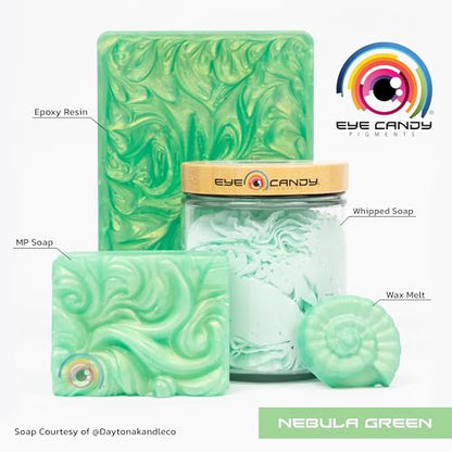 Premium Green Mica Powder Pigments