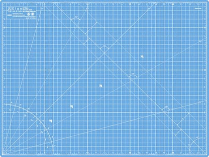 Cutting Mat A2 Blue