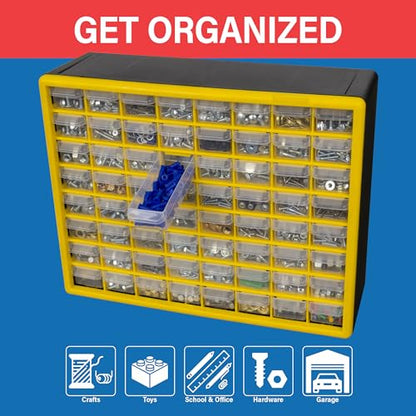 64 Drawer Plastic Storage Cabinet