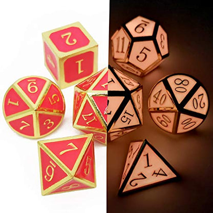 Metal DND Dice Set