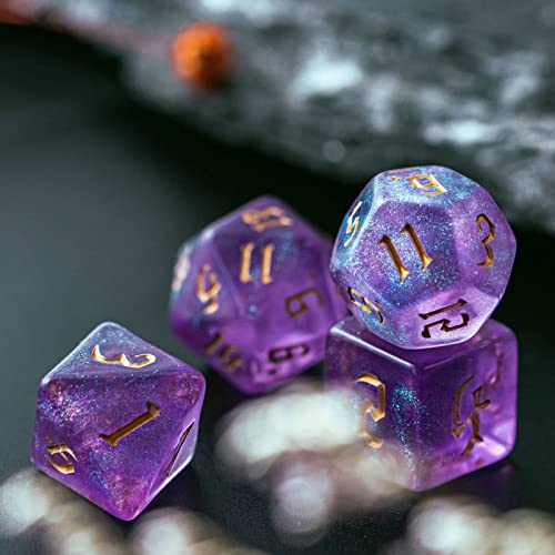 DND Dice Set D&D Polyhedral Dice for RPG (7 Count)
