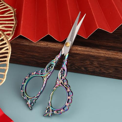 4.7 INCH Embroidery Scissors Small Sewing Scissors With Cover