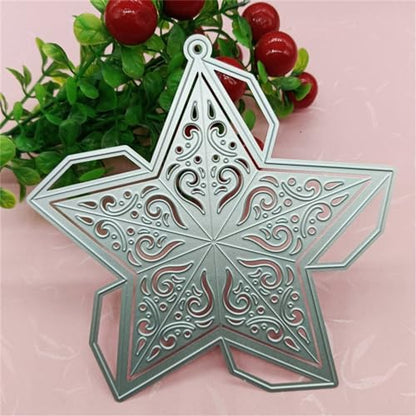 Metal Cutting Dies DIY Merry Christams Embossing Stencil Template Scrapbooking Card Making Mold Photo Album Arts Crafts Tools