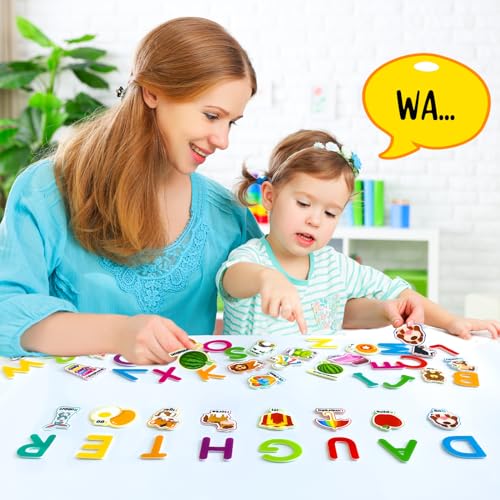 Felt Learning Letters Numbers Pieces (75 Count)