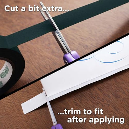 3 4 Inch Green Book Repair Cloth Tape 15 Yard Roll