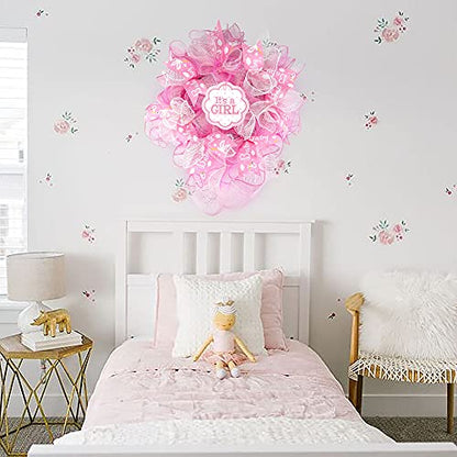 Pink Baby Ribbon for Baby Shower (30 Foot)