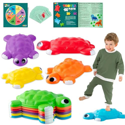 Turtle Balance Stepping Stones