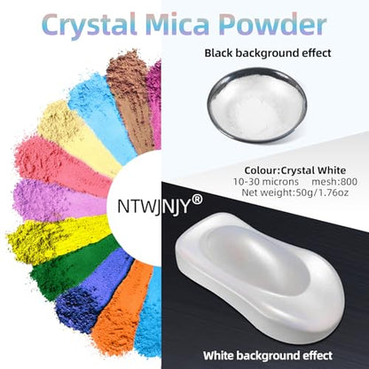 Crystal White Mica Powder for Epoxy Resin