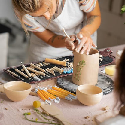 48PCS Pottery Tools for Sculpting