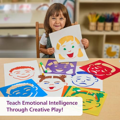 Emotional Stencils Set of 6