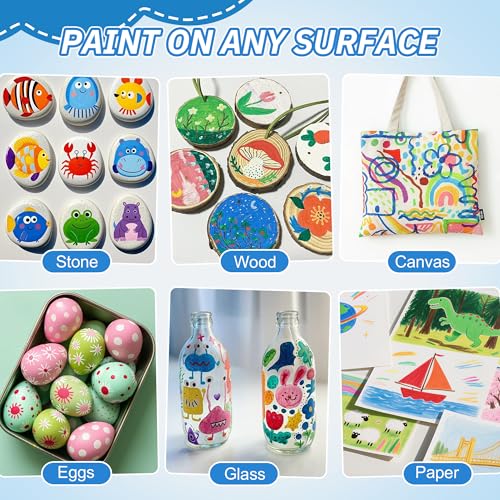 168 Acrylic Paint Markers (168 Count)