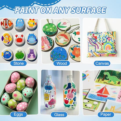 168 Acrylic Paint Markers (168 Count)