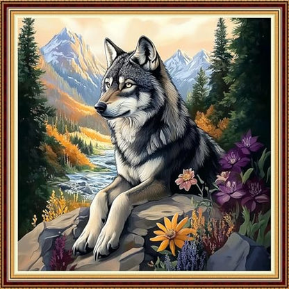 Stamped Cross Stitch Kits for Beginner Embroidery Kits for Beginners Adults DIY 11CT Cross Stitch Patterns Needlepoint Kits Crossstitching Kits