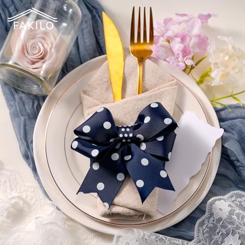 Polka Dot Grosgrain Ribbon 1.5 Inch