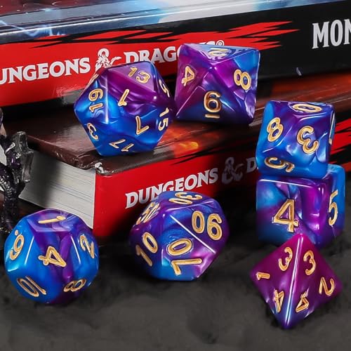 6 Sets Polyhedral Dice (42 Count)