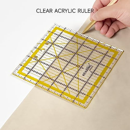 6"x6" Non Slip Quilting Ruler