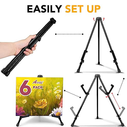 6 Pack 14'' Tabletop Easels (6 Count)