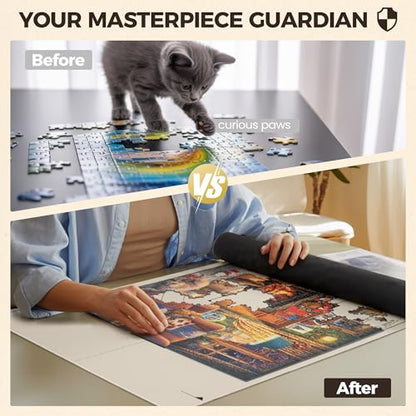 1500 Pieces 46" x 26 "Puzzle Mat Roll Up