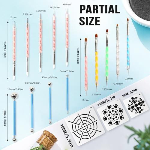 Mandala Dotting Tools Painting Kit (58 Count)