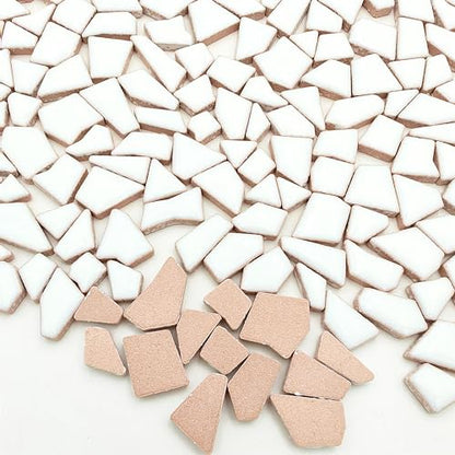 1.1LB Irregular Ceramics Mosaic Tiles (350 Count)
