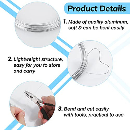 18 Gauge Aluminum Wire for Crafting