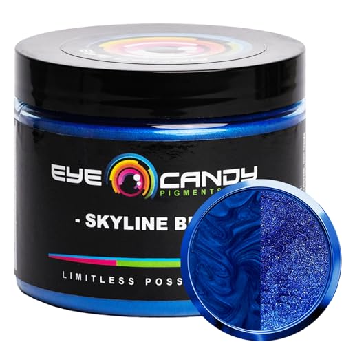 Premium Mica Powder Pigment “Skyline Blue”