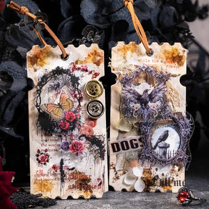 Night Poem Gothic PET Tape Set (4 Count)