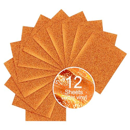 Bronze Glitter HTV Sparkly Heat Transfer Vinyl