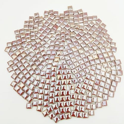 500g 1.1lb Random Color Irregular Ceramics Mosaic Tiles (16 Ounce)