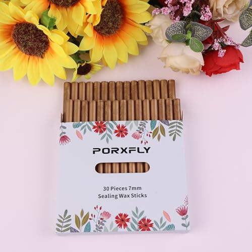 30 Pieces 7mm Sealing Wax Sticks for Glue Gun