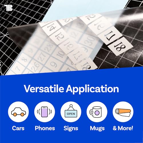 Clear Transfer Tape for Vinyl (50 Foot)