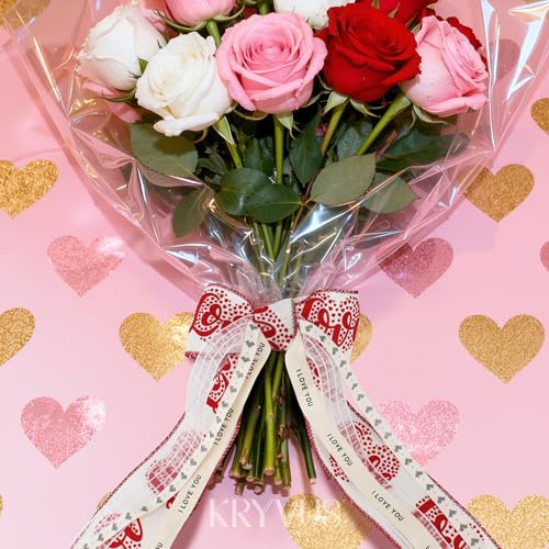 Hearts Cotton Ribbon 3 (36 Foot)